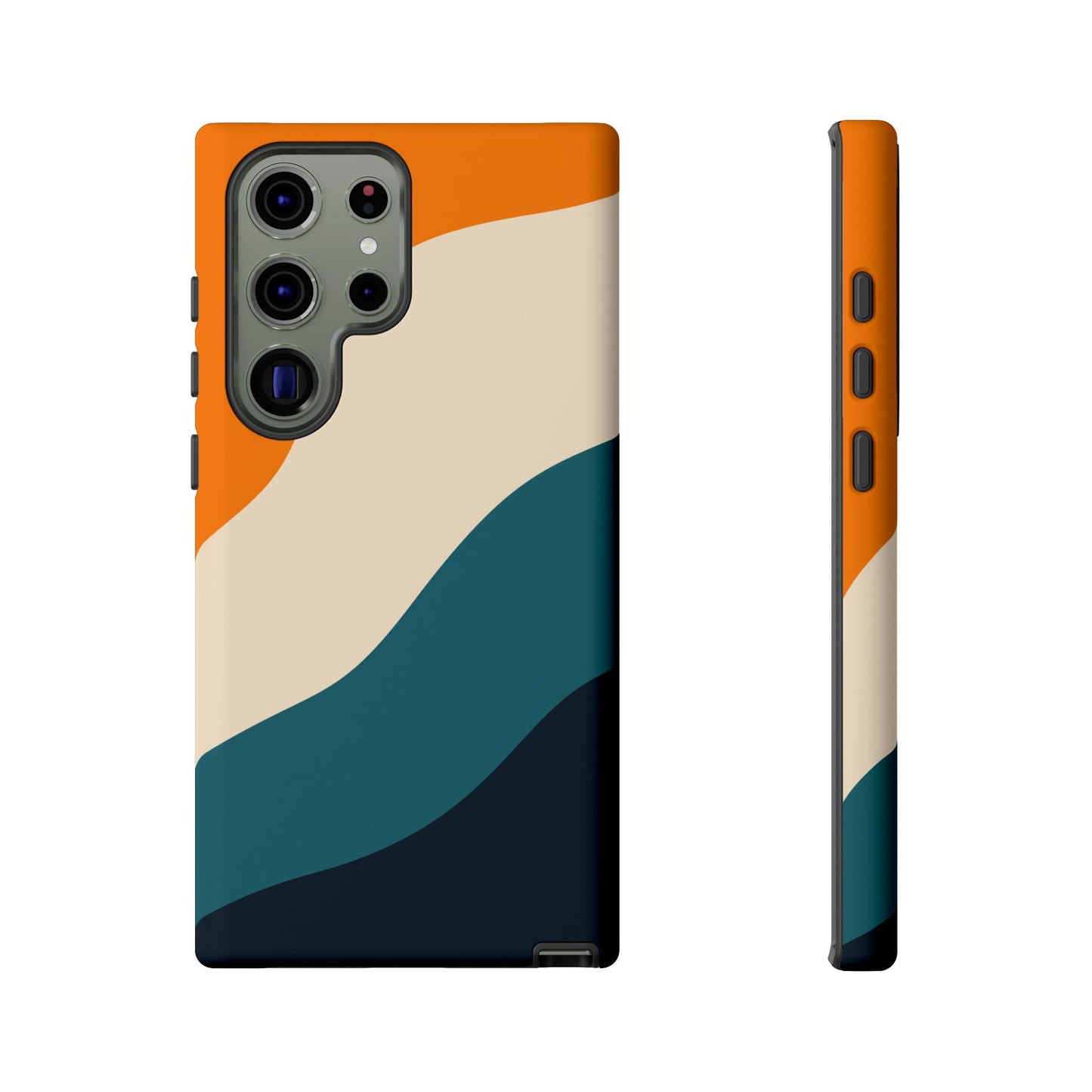 Blue Tide Wave Tough Phone Case