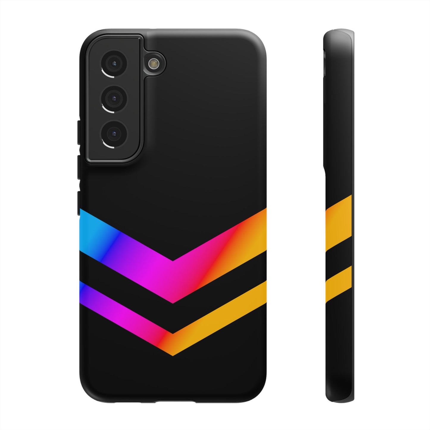 Neon V-Stripe Tough Phone Case