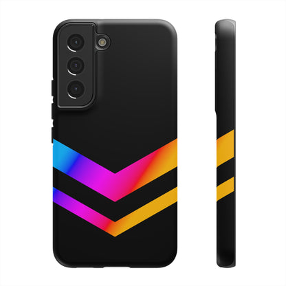 Neon V-Stripe Tough Phone Case