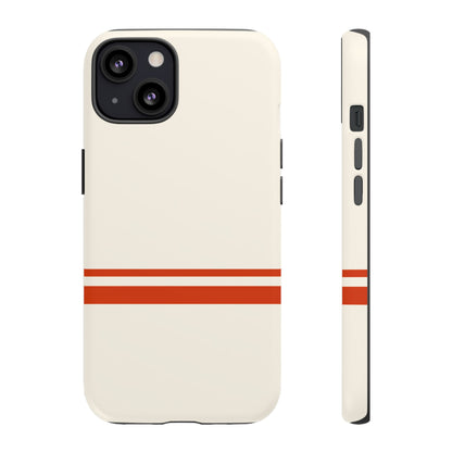 Vintage Sport Stripe Tough Phone Case