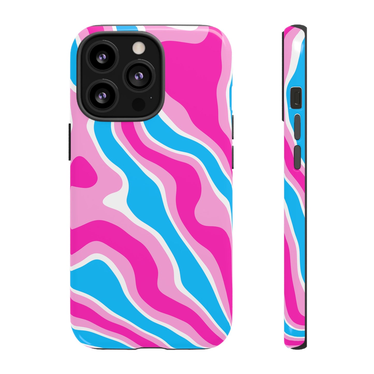 Candy Aqua Wave Tough Phone Case