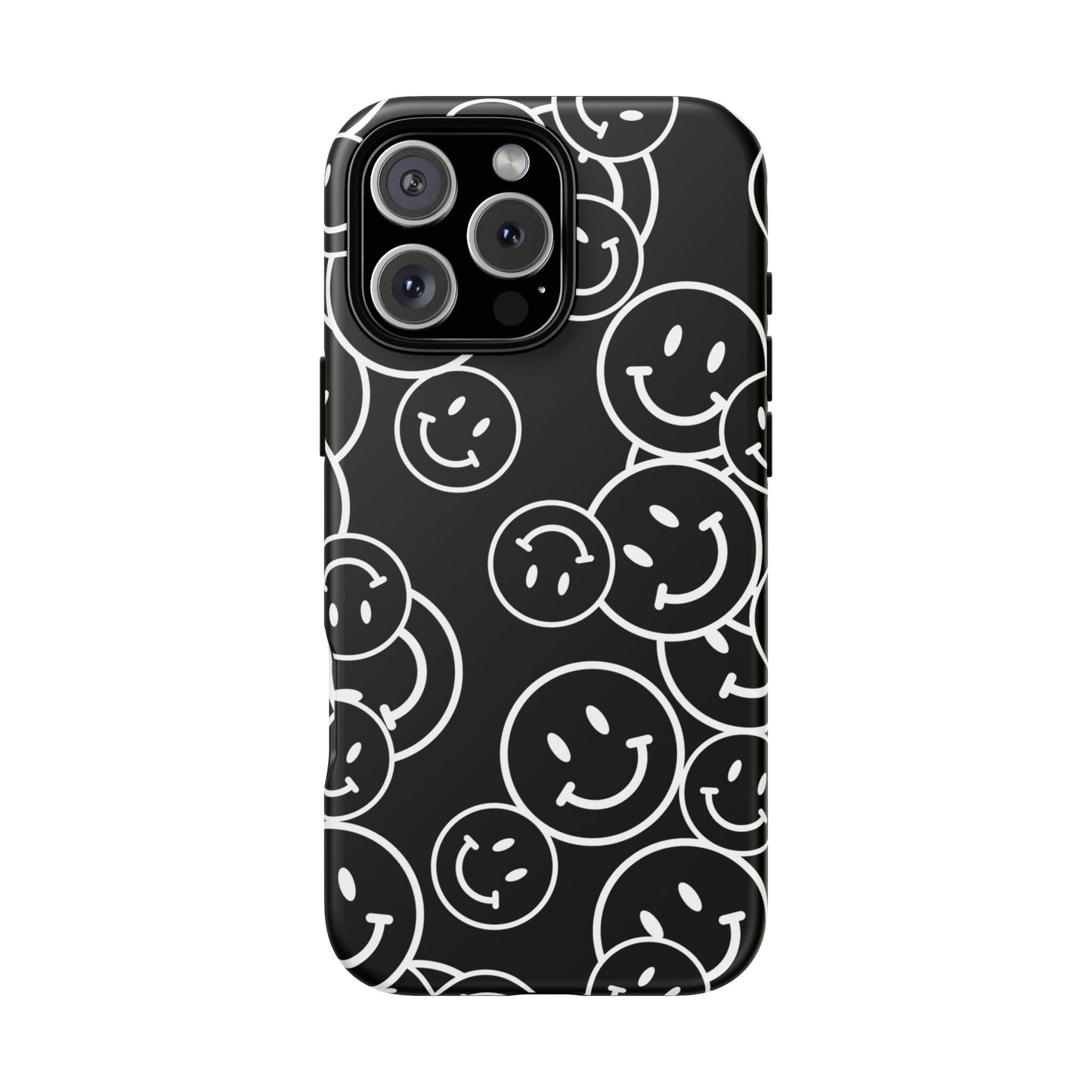 Happy Face Pattern Tough Phone Case