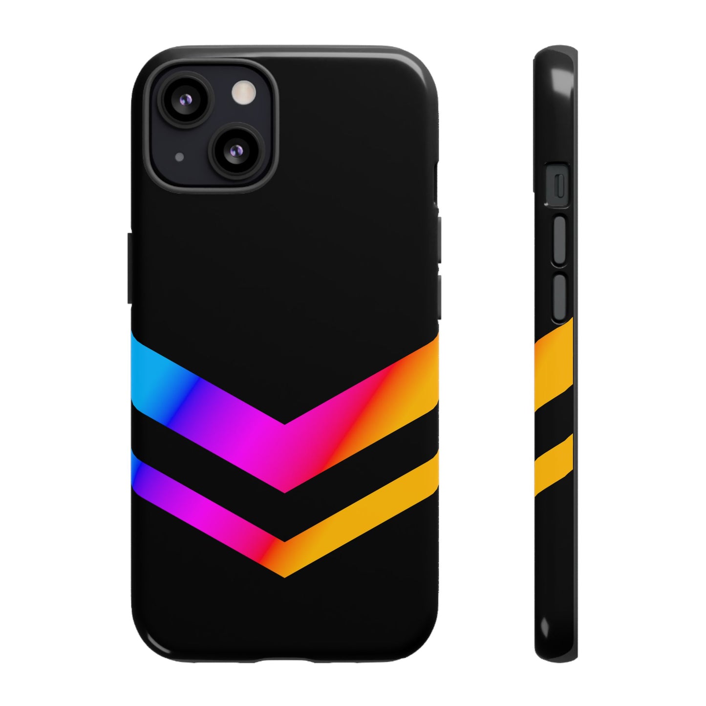 Neon V-Stripe Tough Phone Case
