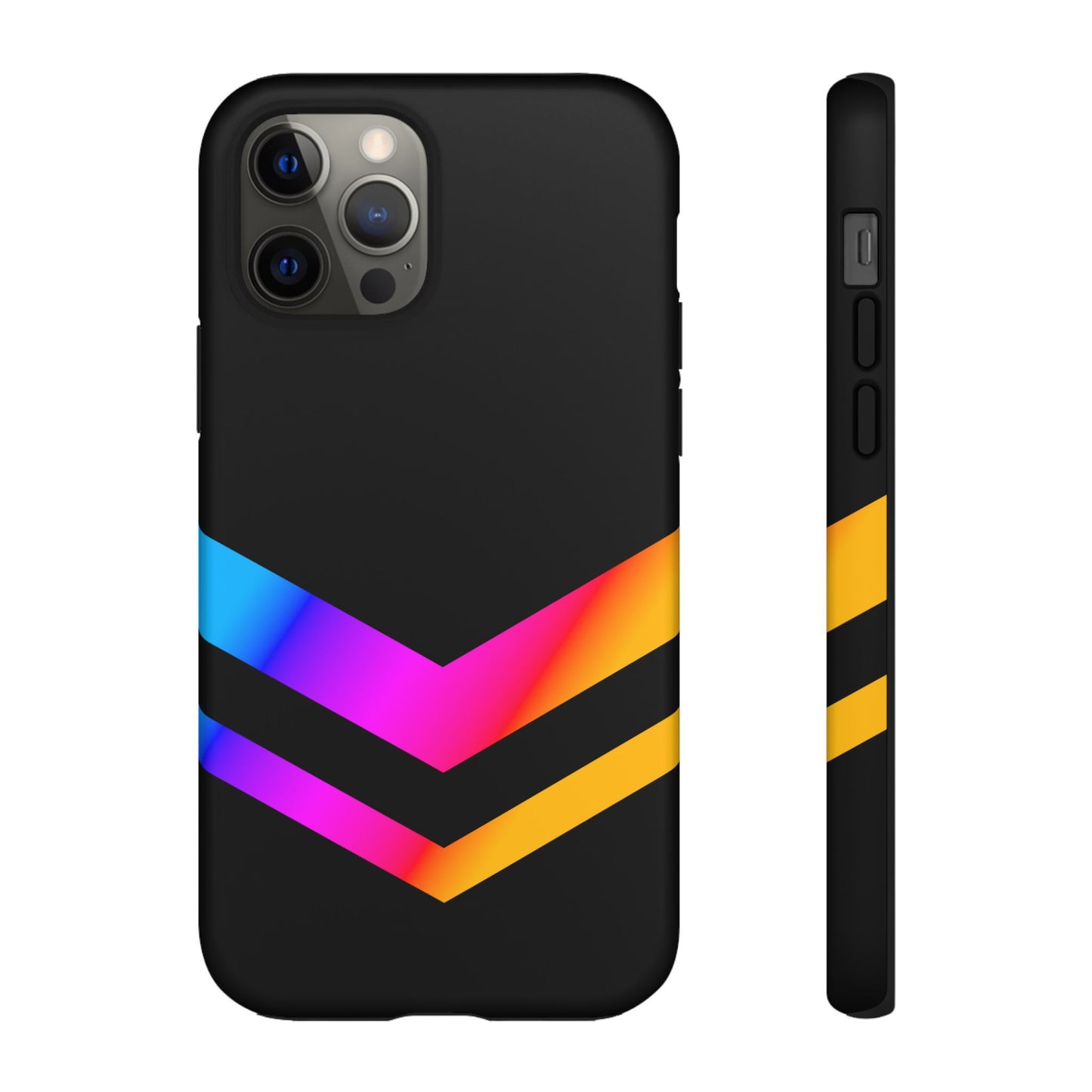 Neon V-Stripe Tough Phone Case