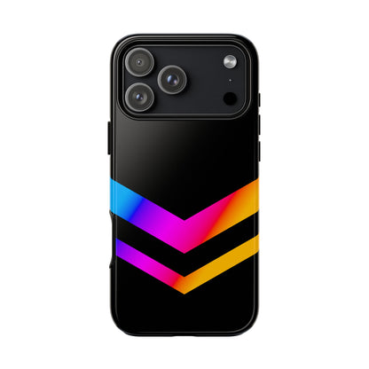 Neon V-Stripe Tough Phone Case