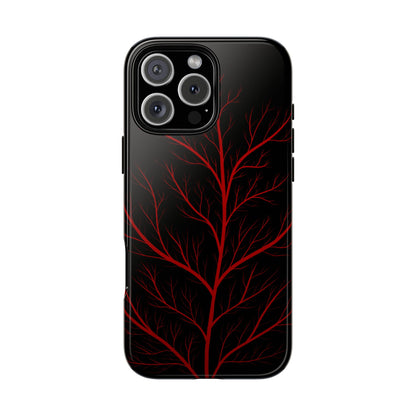 Crimson Branch Tough Phone Case