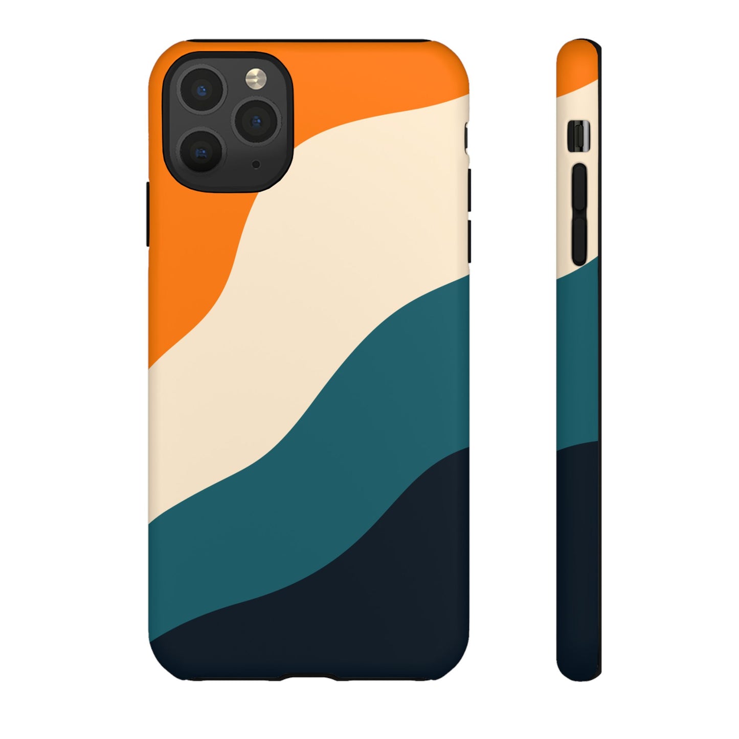 Blue Tide Wave Tough Phone Case