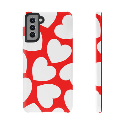 Love Pop Red Heart Tough Phone Case