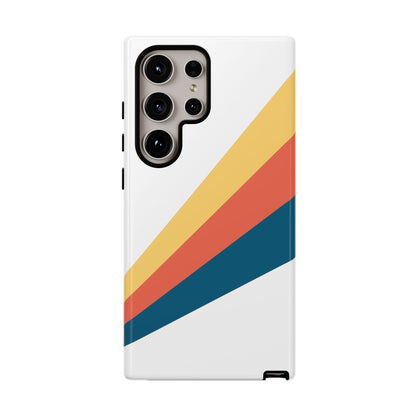 Diagonal Color Stripe Tough Phone Case
