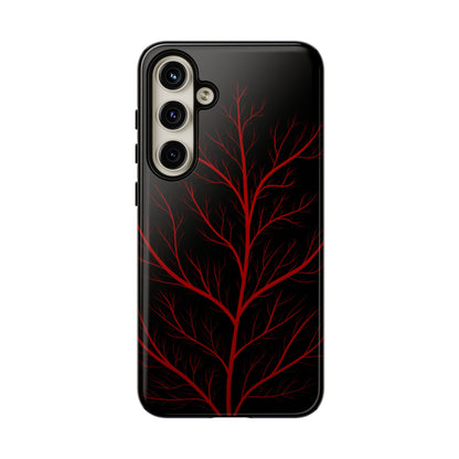 Crimson Branch Tough Phone Case