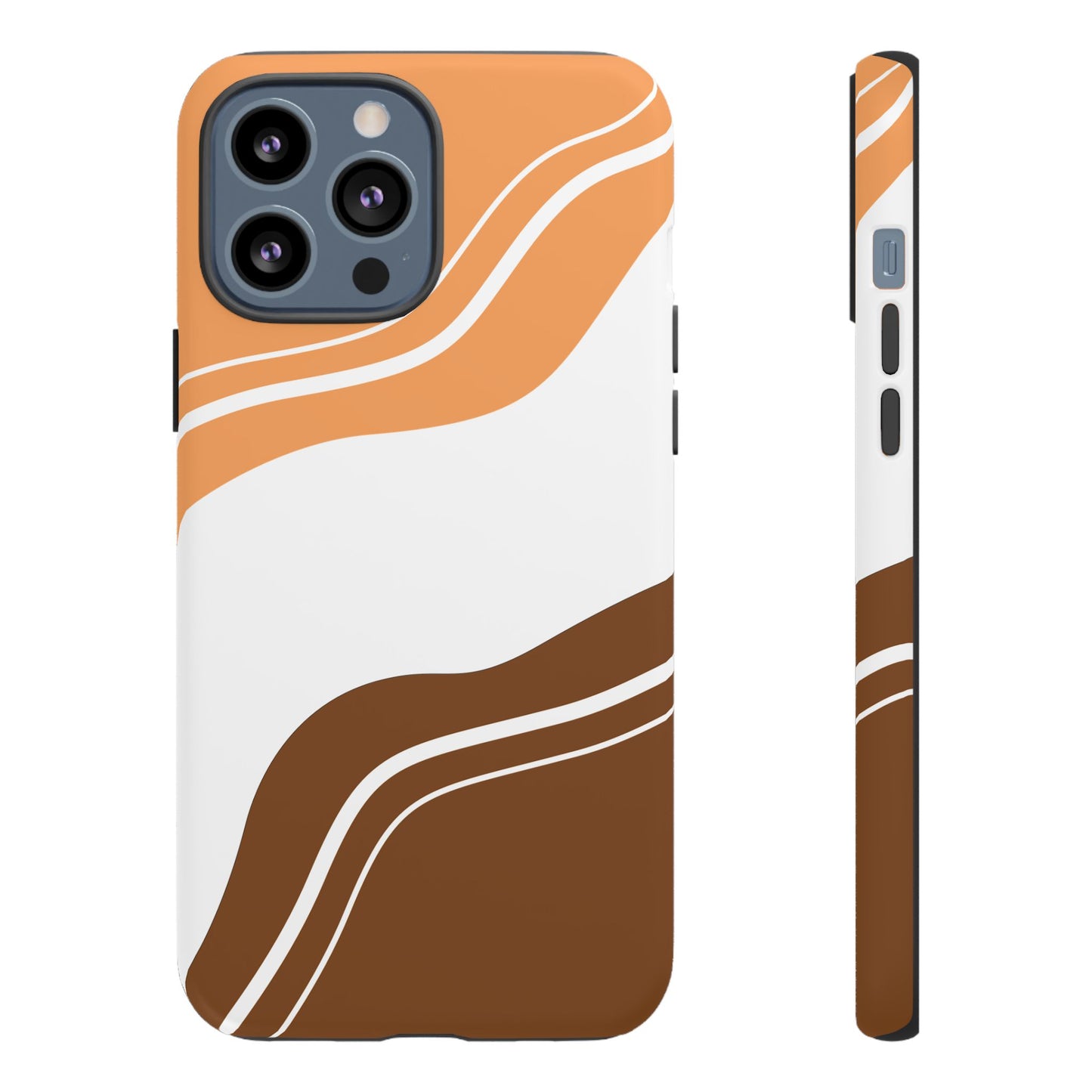 Caramel Cream Wave Tough Phone Case