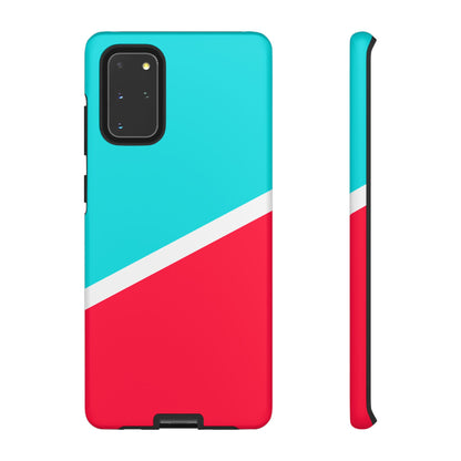 Aqua Pop Colorblock Tough Phone Case