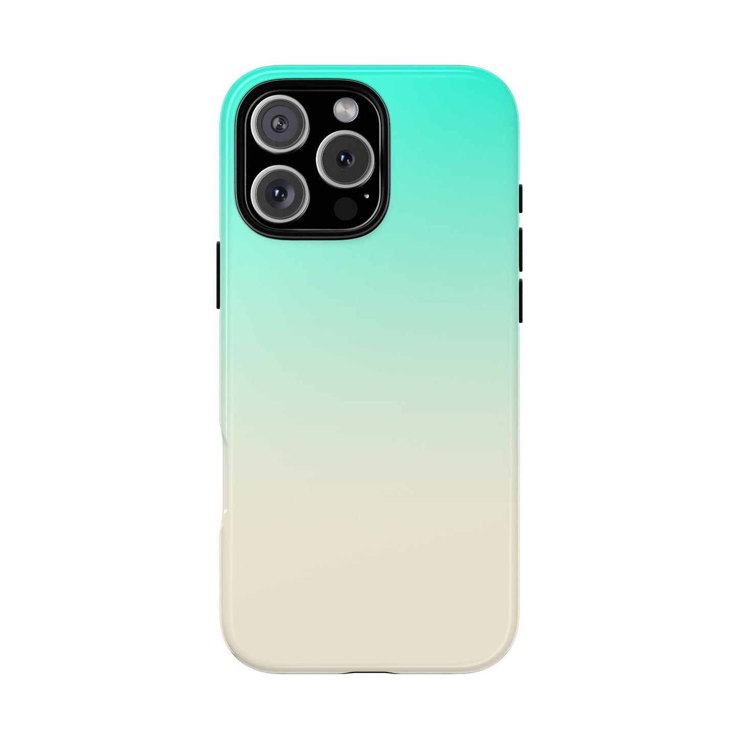 Aqua Cream Gradient Tough Phone Case