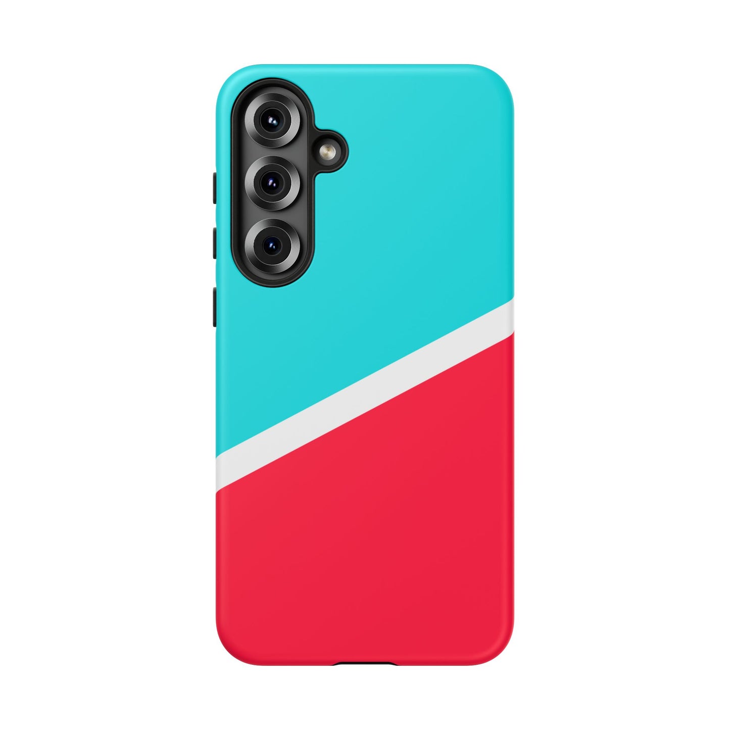 Aqua Pop Colorblock Tough Phone Case