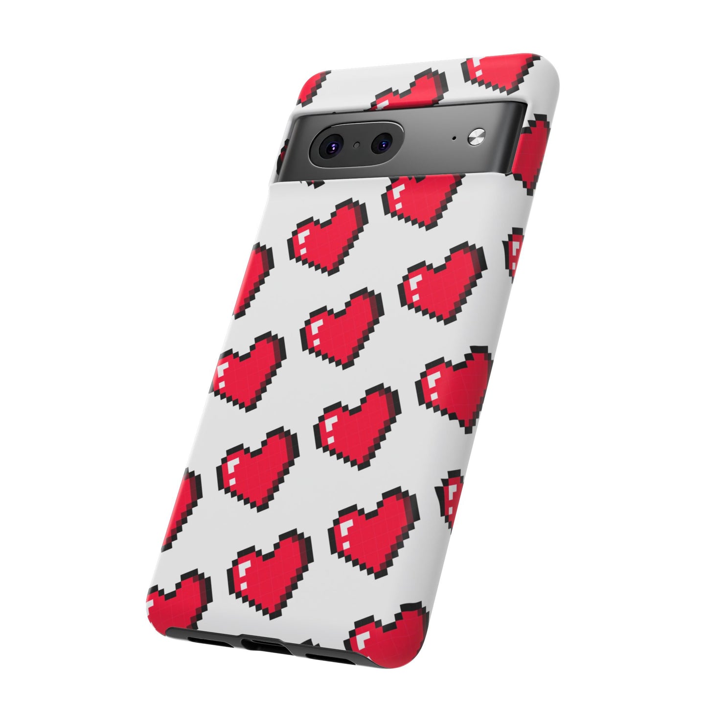 Pixel Heart Tough Phone Case
