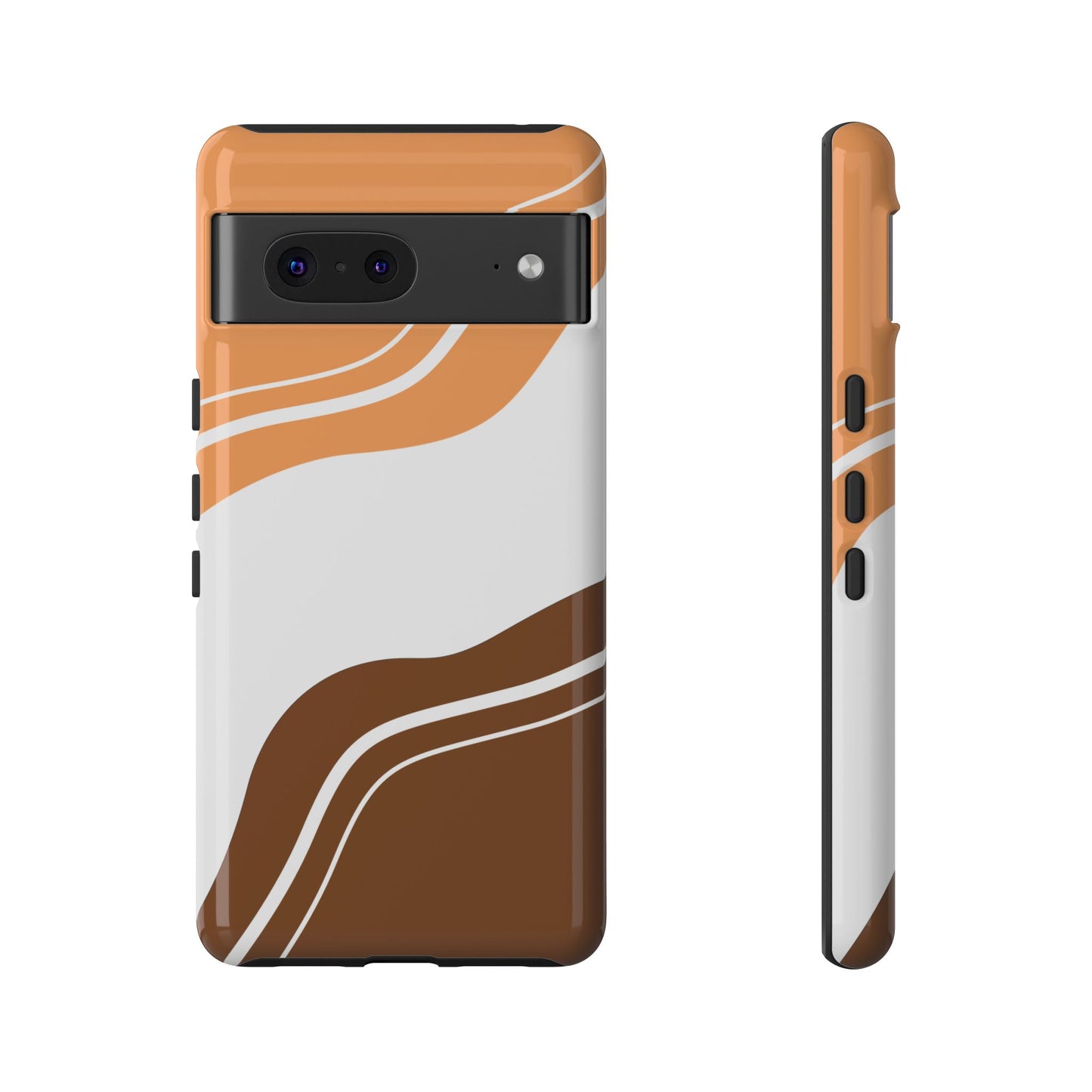 Caramel Cream Wave Tough Phone Case
