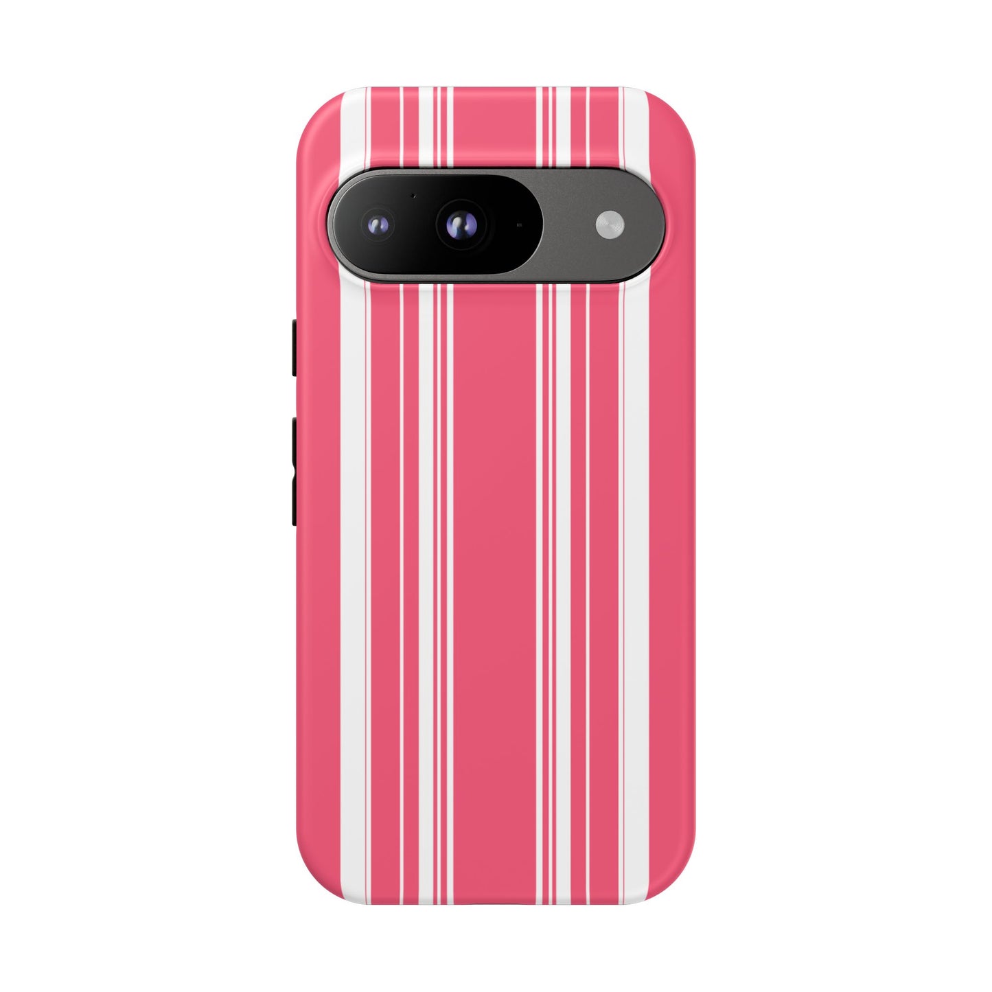 Pink Prep Stripe Tough Phone Case