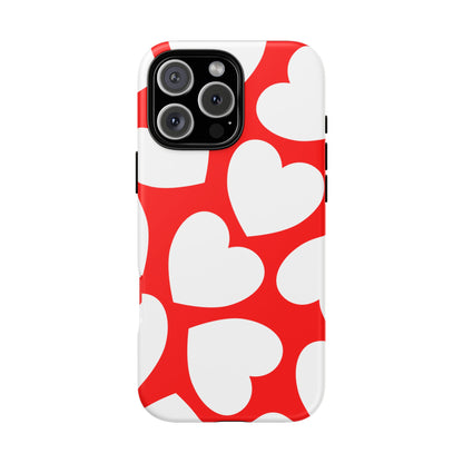 Love Pop Red Heart Tough Phone Case