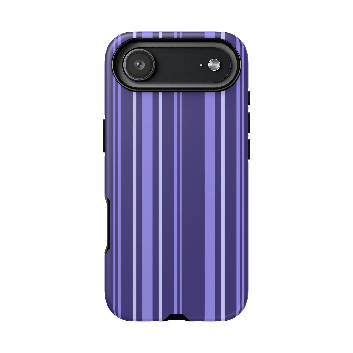 Berry Violet Stripe Tough Phone Case