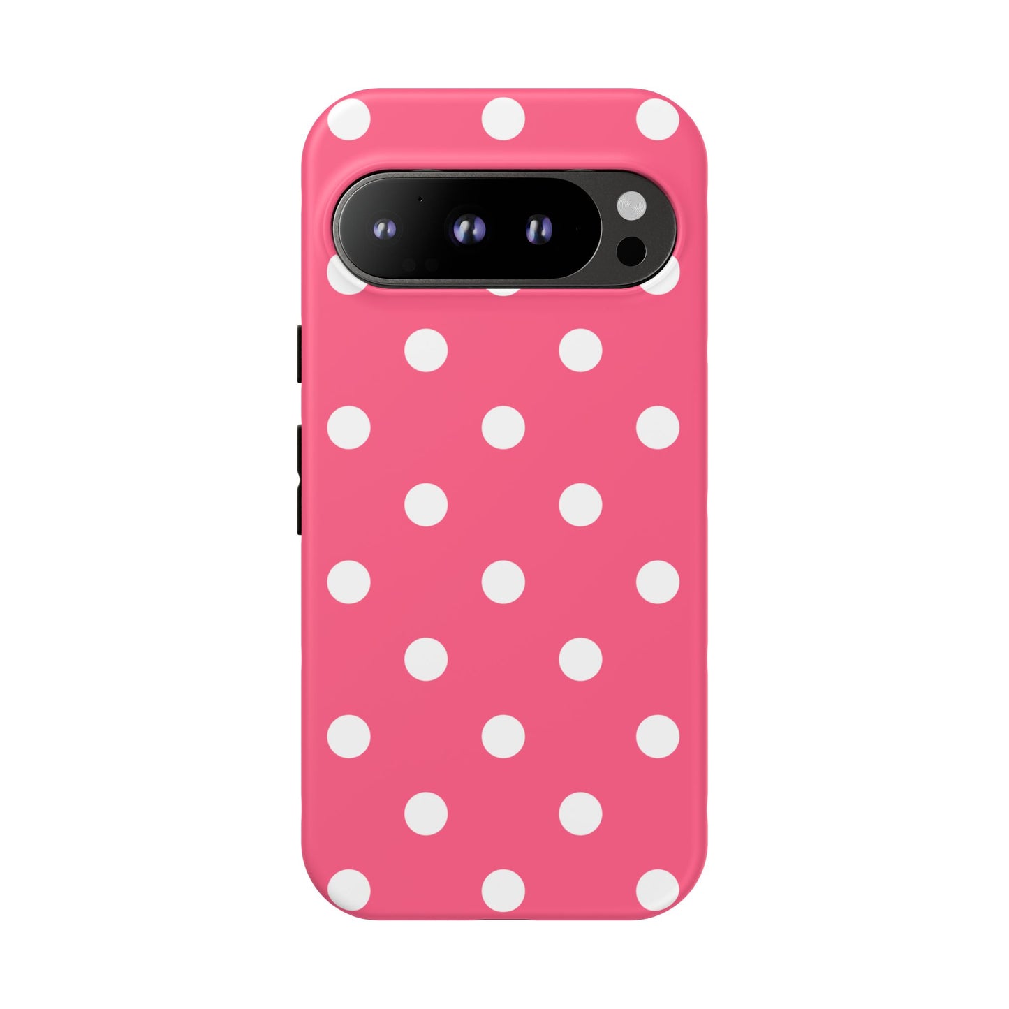 Bubblegum Pink Polka Dot Tough Phone Case