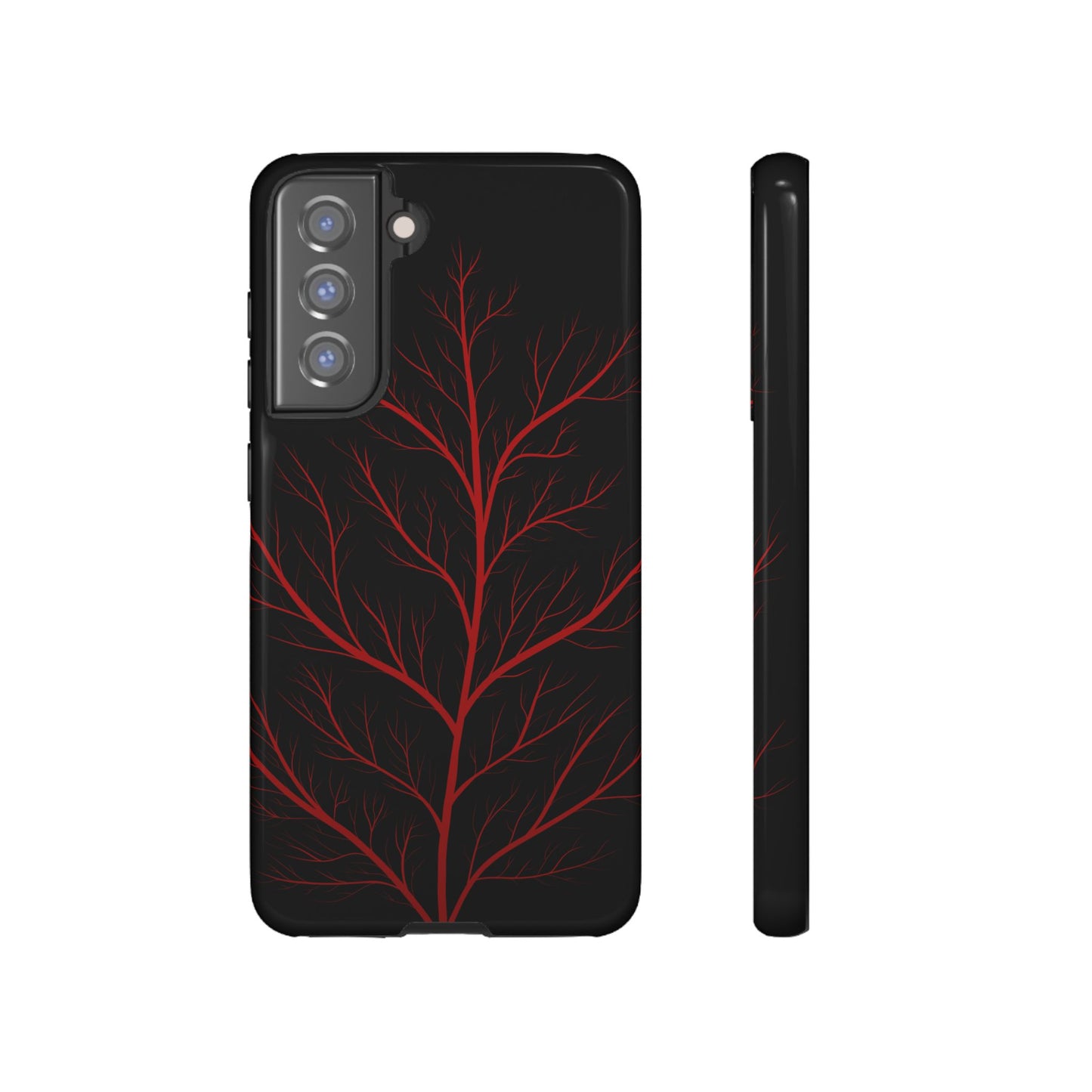 Crimson Branch Tough Phone Case