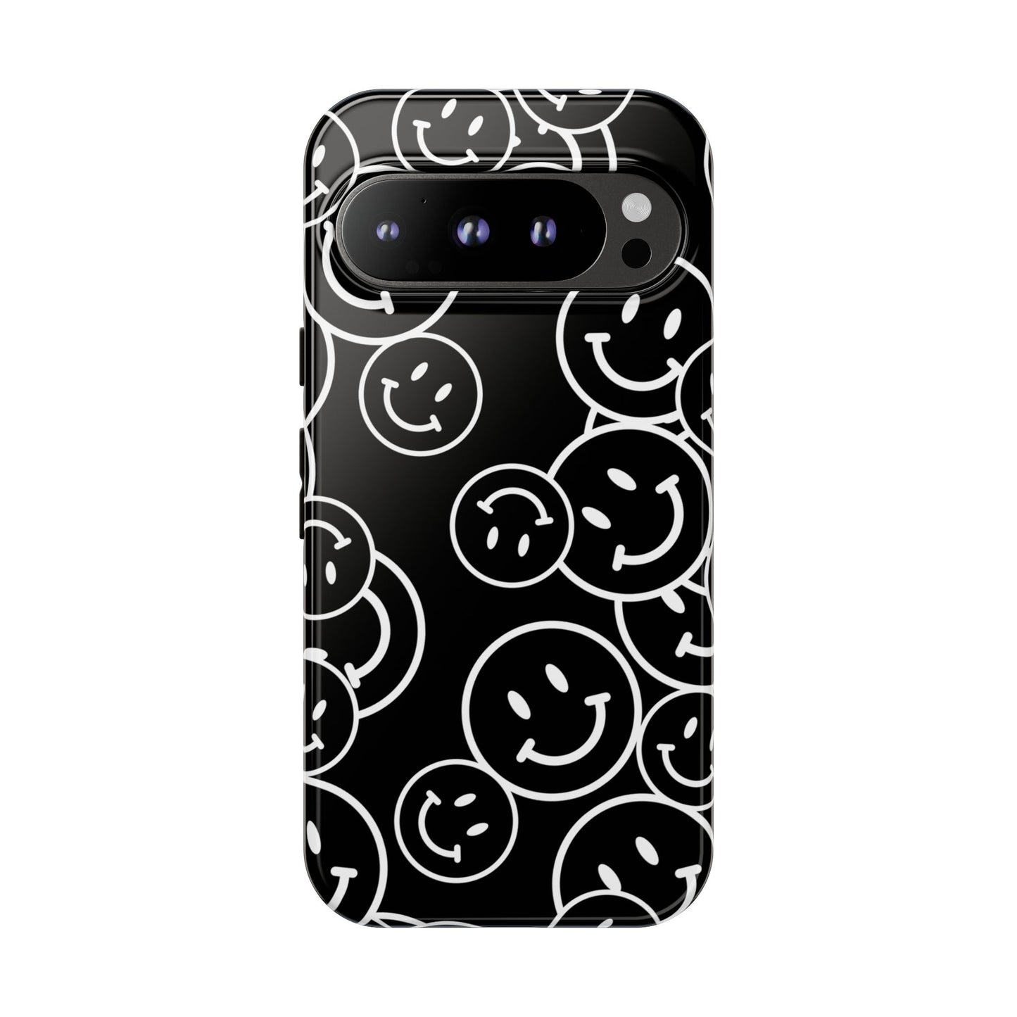 Happy Face Pattern Tough Phone Case