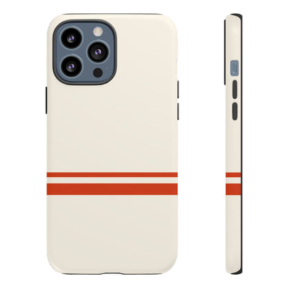 Vintage Sport Stripe Tough Phone Case