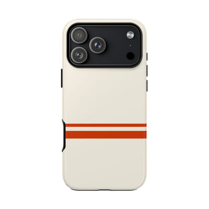 Vintage Sport Stripe Tough Phone Case