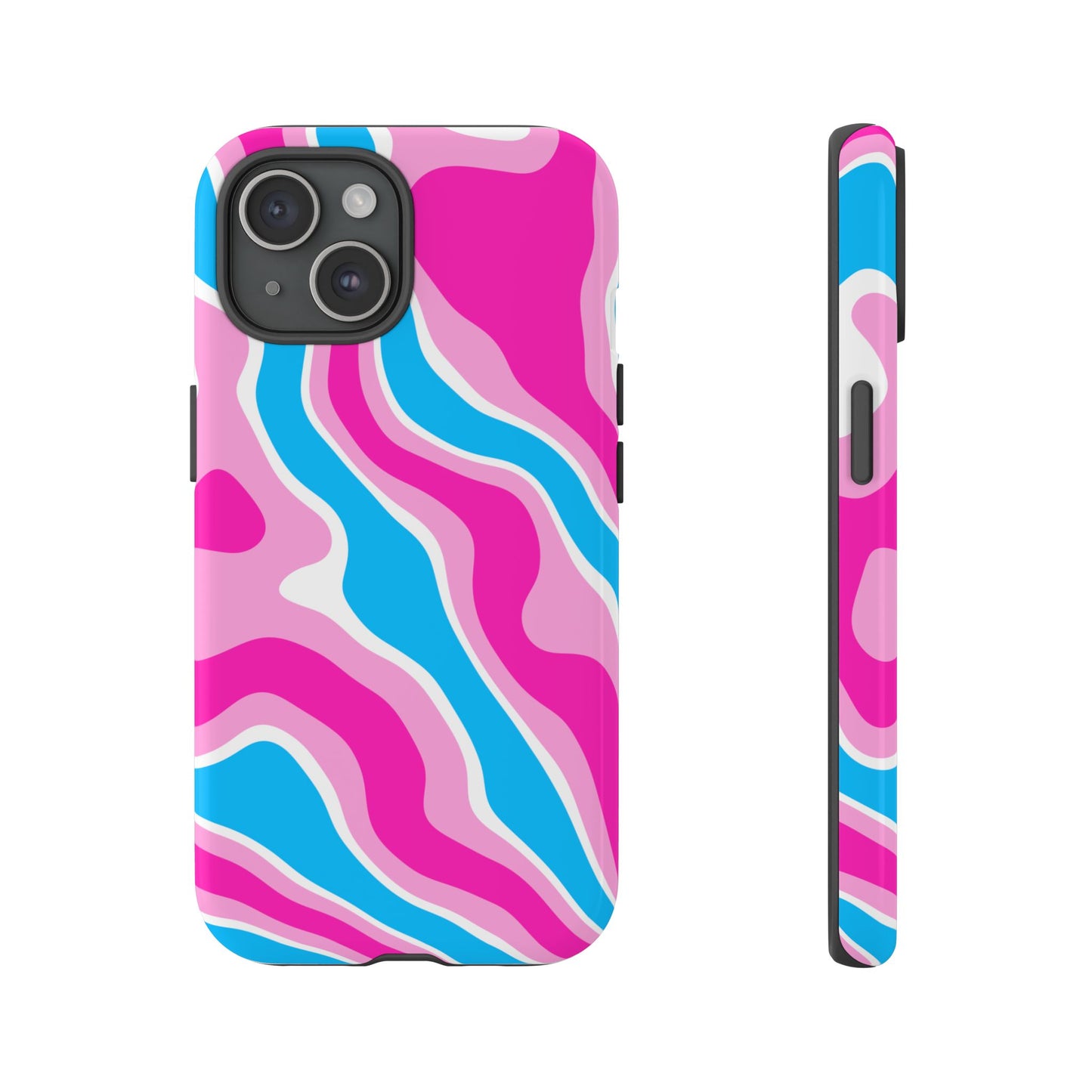 Candy Aqua Wave Tough Phone Case