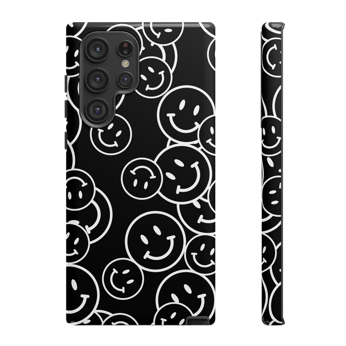 Happy Face Pattern Tough Phone Case