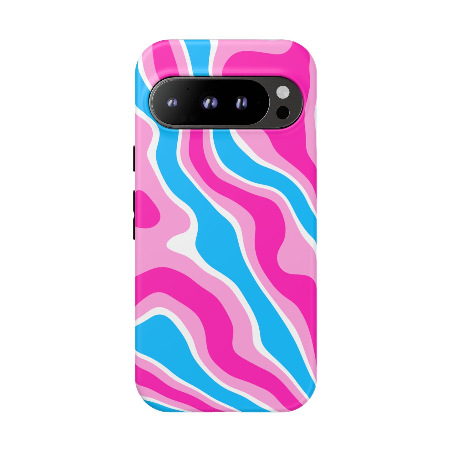 Candy Aqua Wave Tough Phone Case