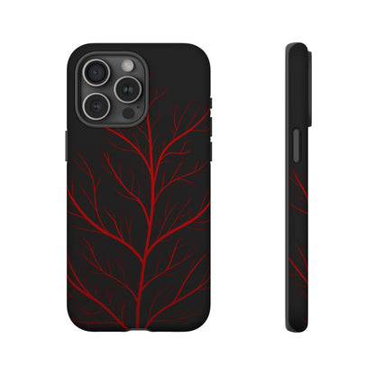 Crimson Branch Tough Phone Case