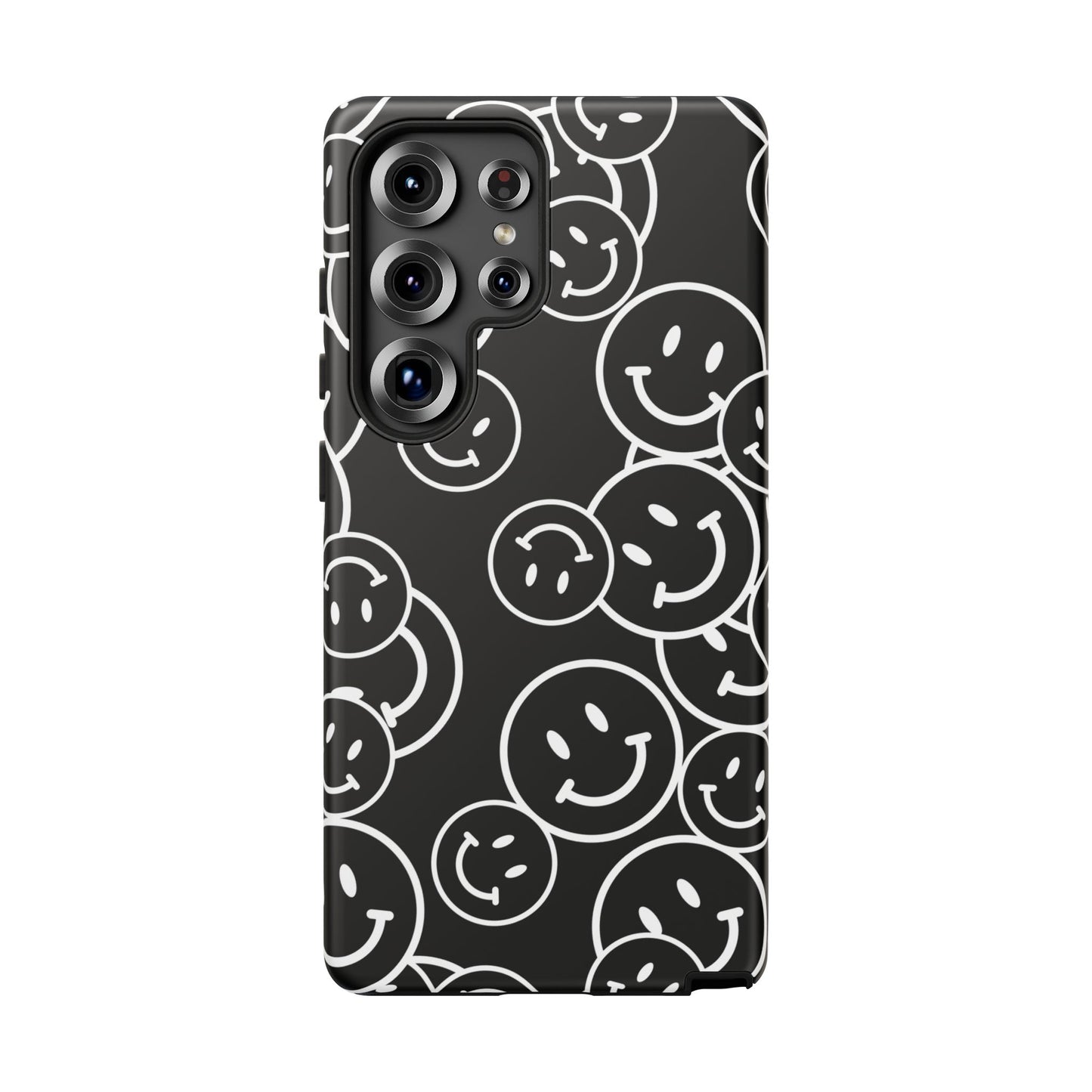 Happy Face Pattern Tough Phone Case