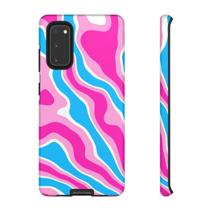 Candy Aqua Wave Tough Phone Case