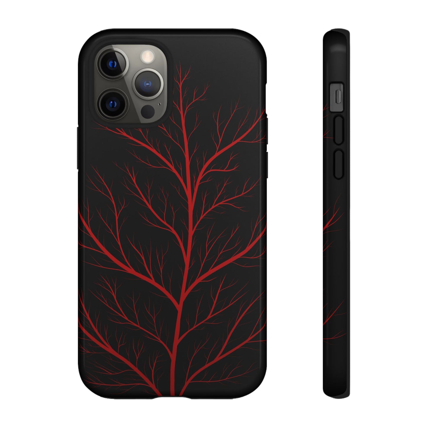 Crimson Branch Tough Phone Case