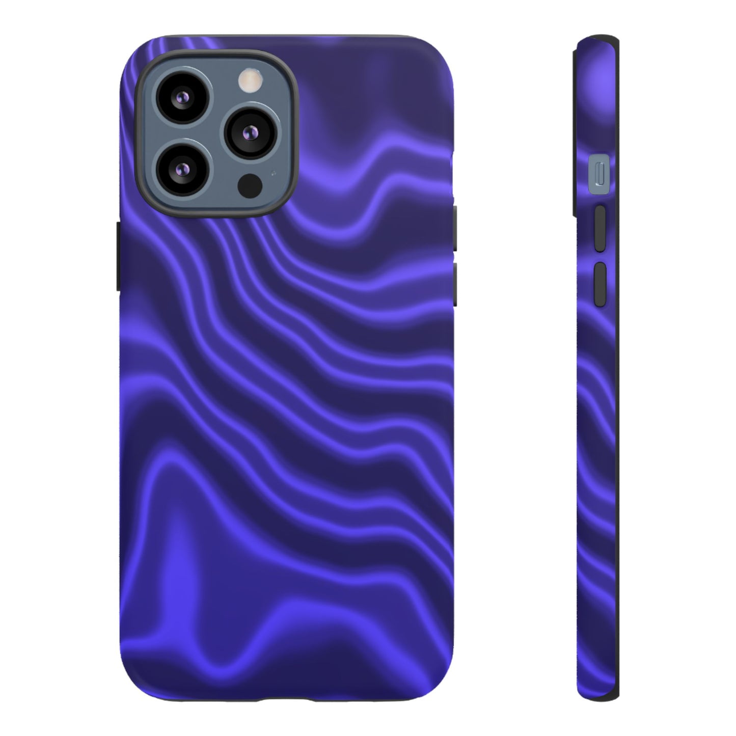 Neon Purple Flow Tough Phone Case