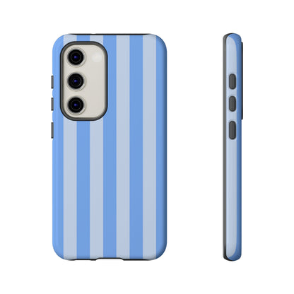 Blue Stripe Tough Phone Case
