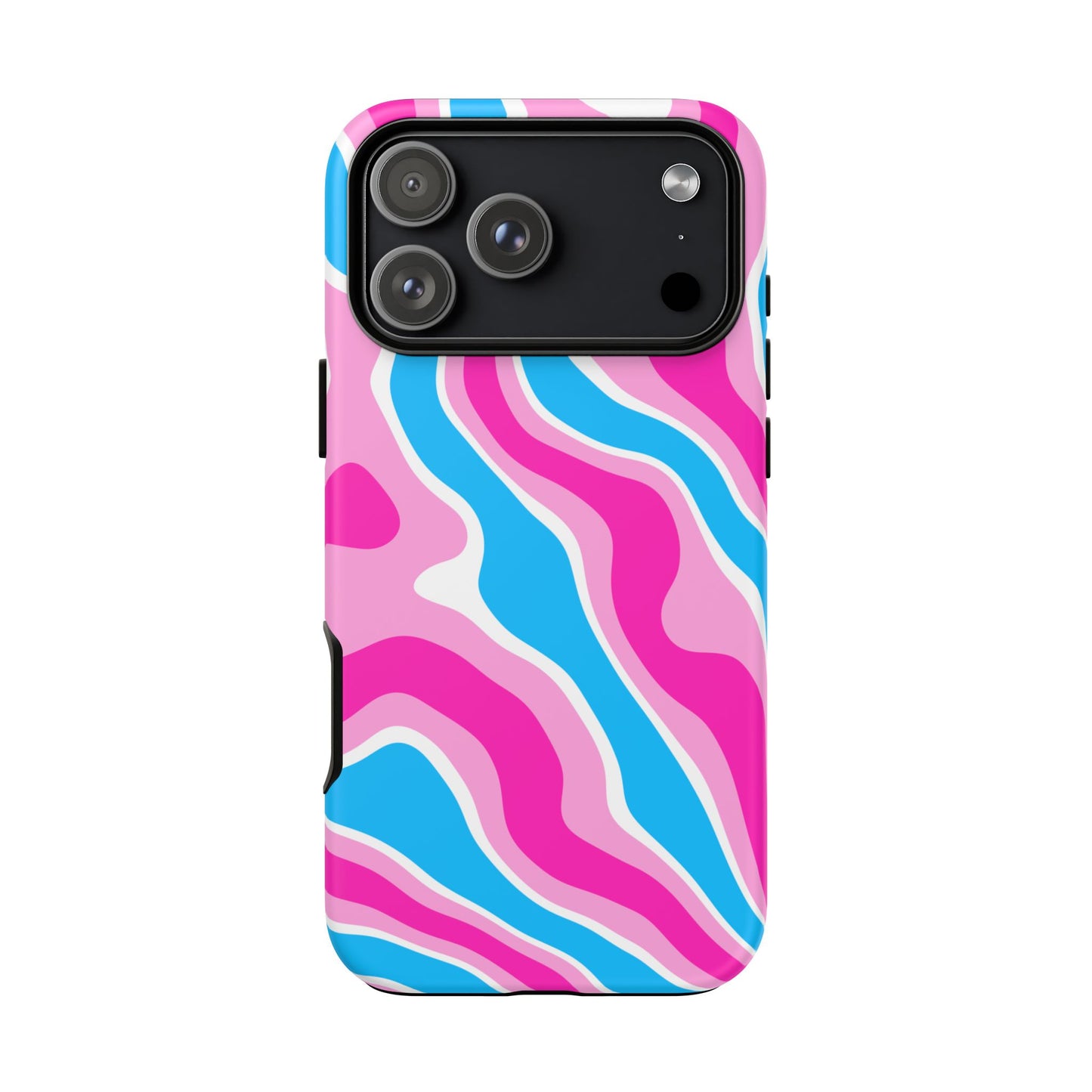 Candy Aqua Wave Tough Phone Case