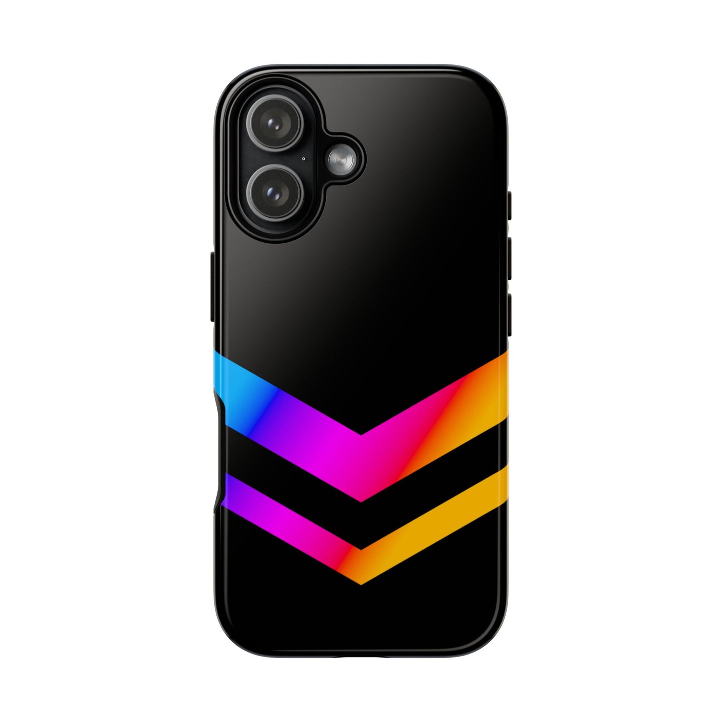 Neon V-Stripe Tough Phone Case