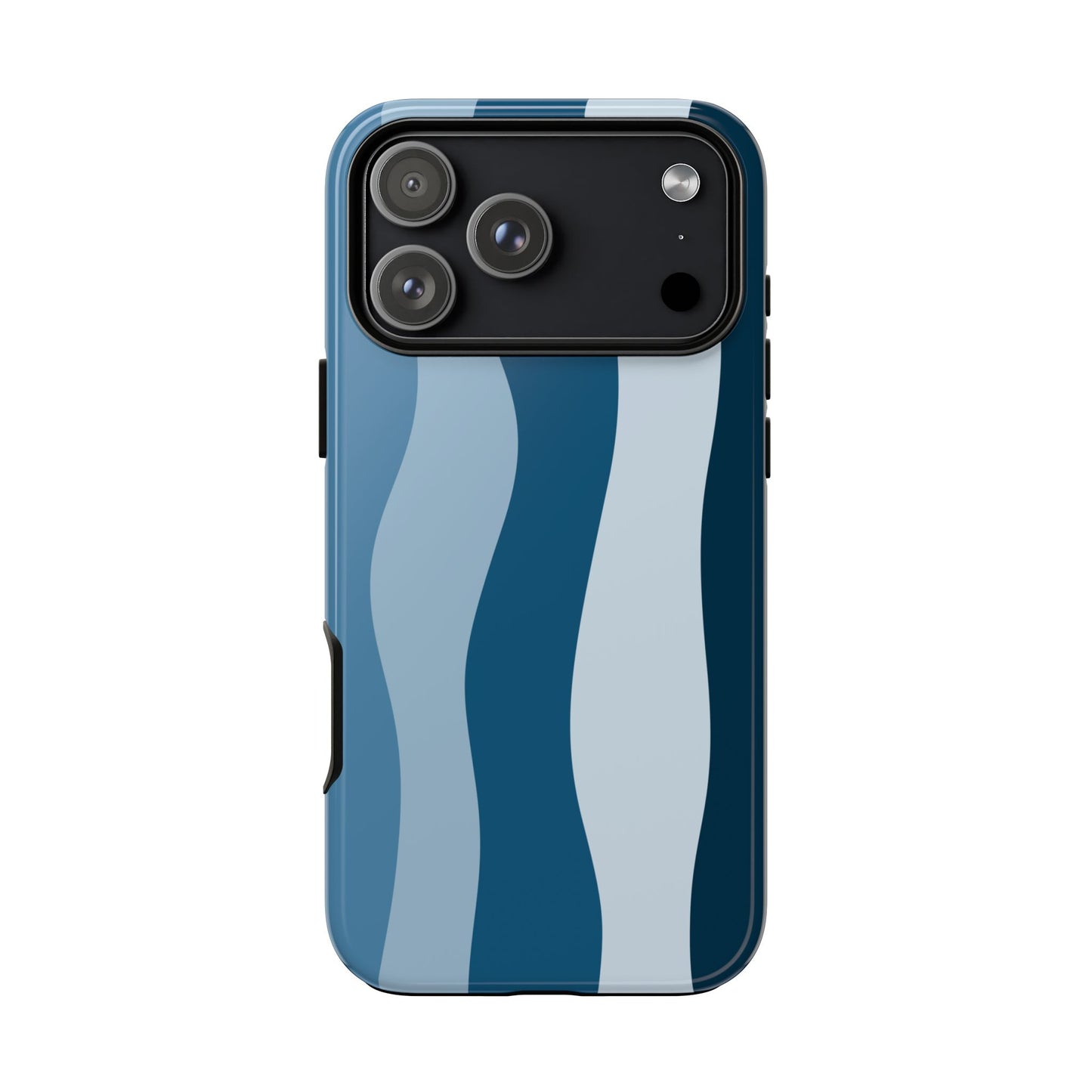Blue Tide Wave Tough Phone Case