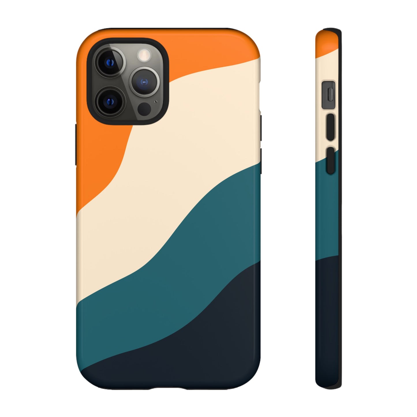 Blue Tide Wave Tough Phone Case