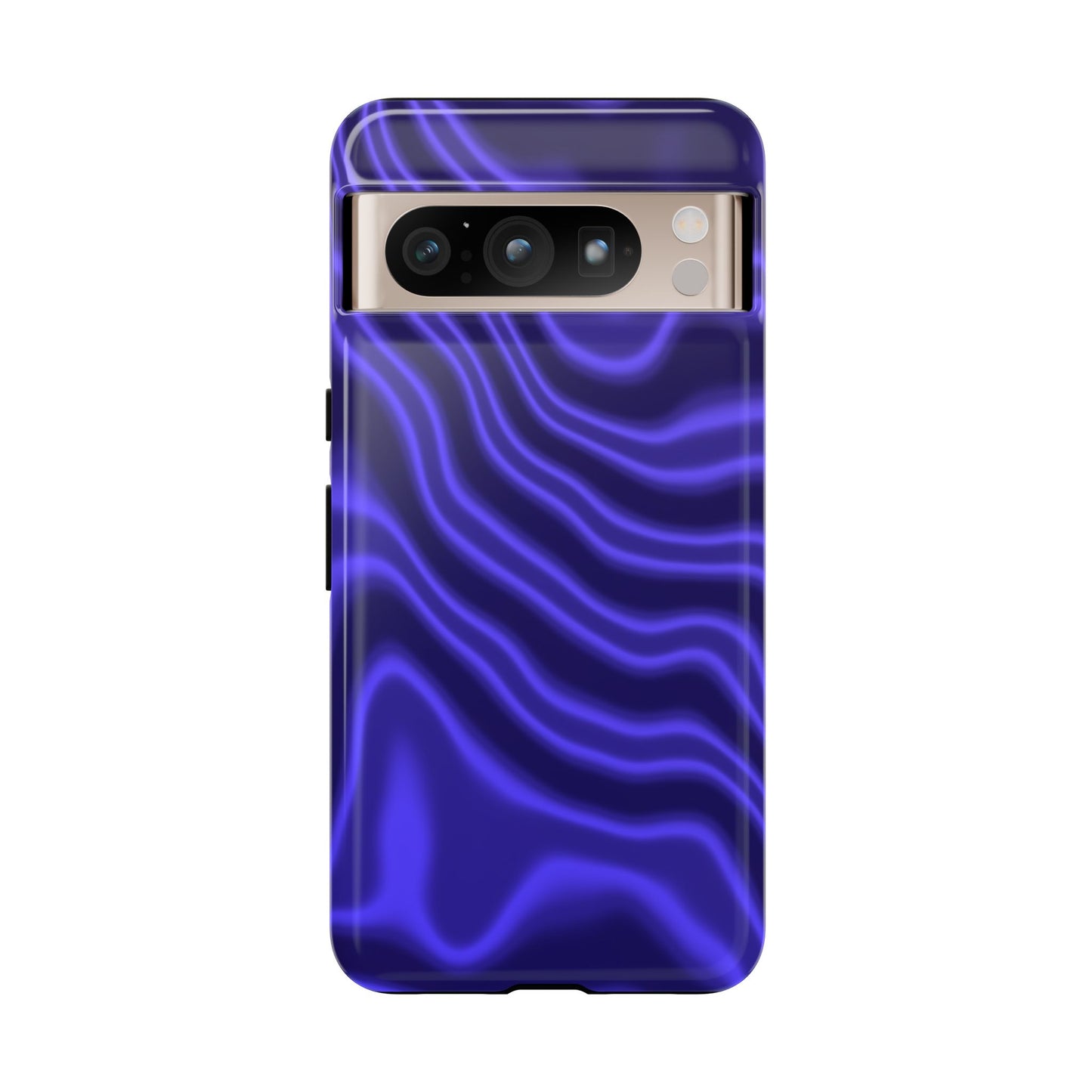 Neon Purple Flow Tough Phone Case