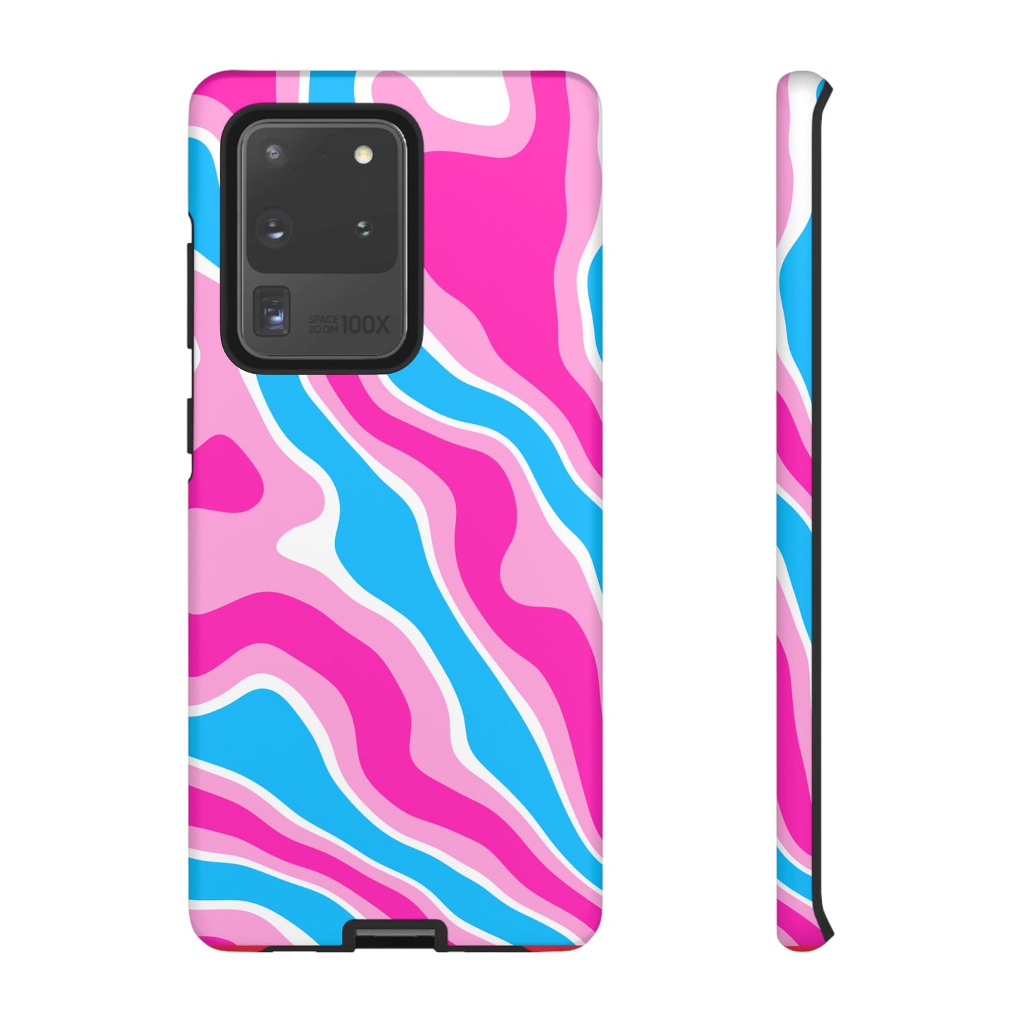 Candy Aqua Wave Tough Phone Case