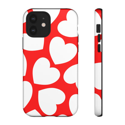 Love Pop Red Heart Tough Phone Case