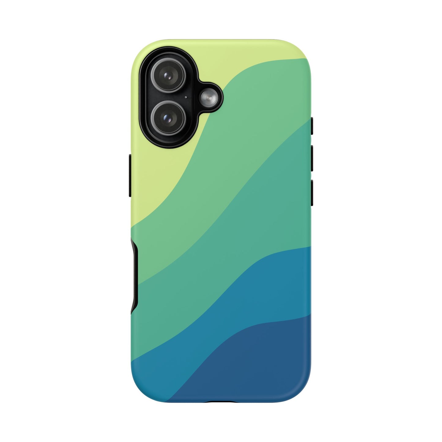 Coastal Green Wave Tough Phone Case
