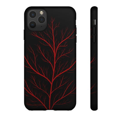 Crimson Branch Tough Phone Case