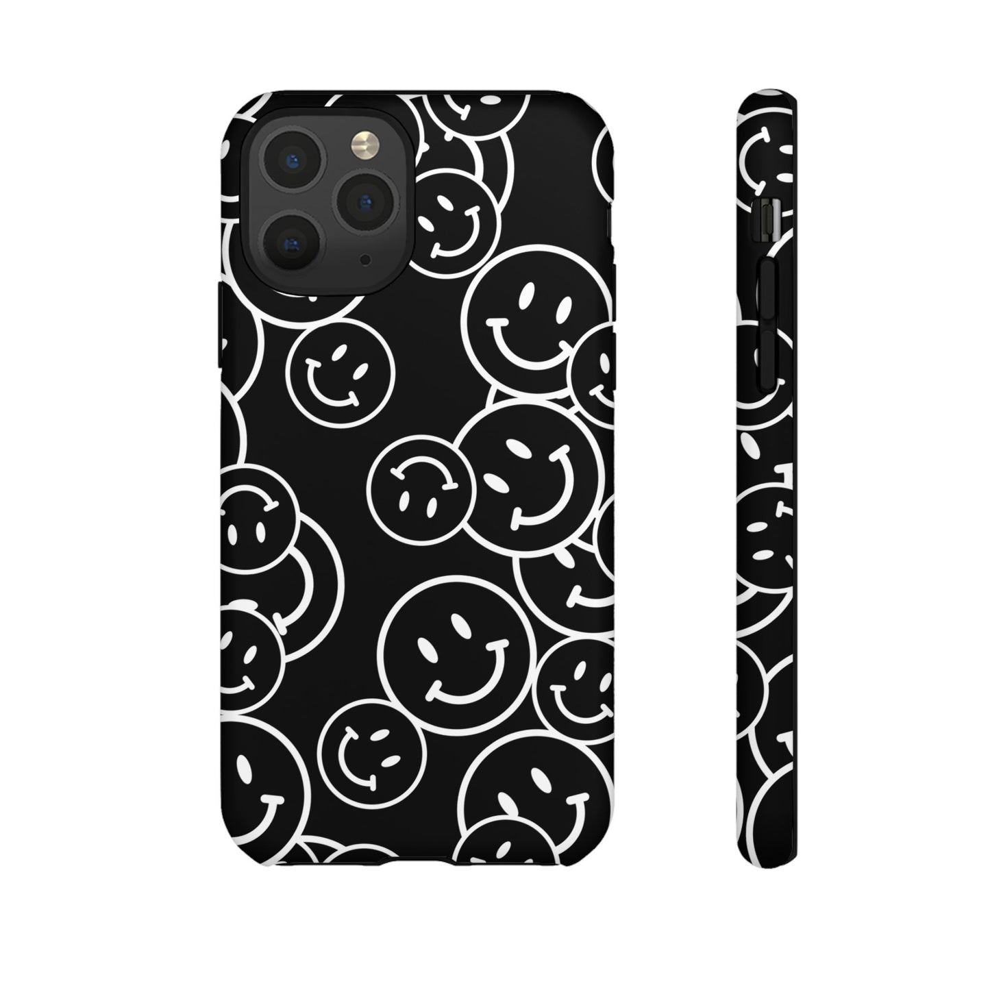 Happy Face Pattern Tough Phone Case