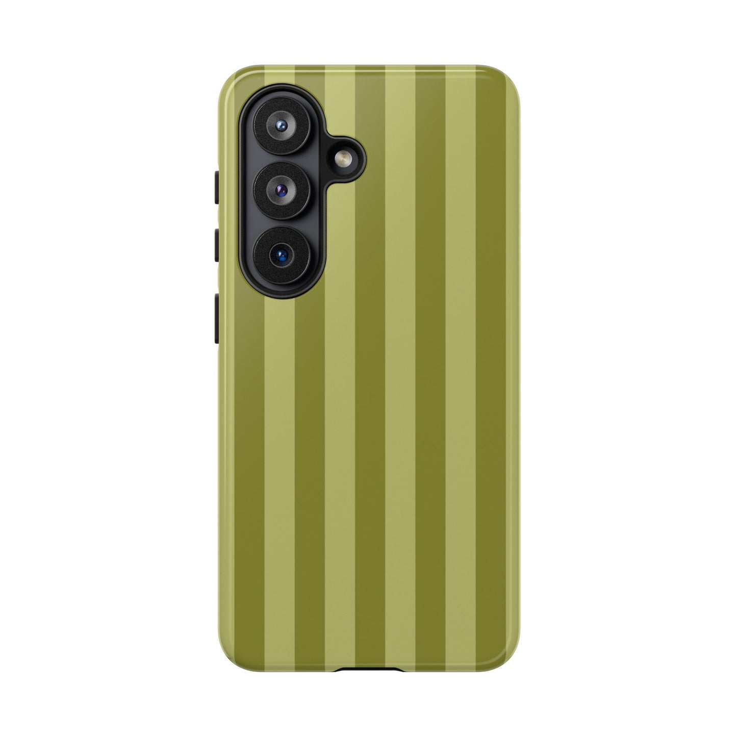 Olive Stripe Tough Phone Case