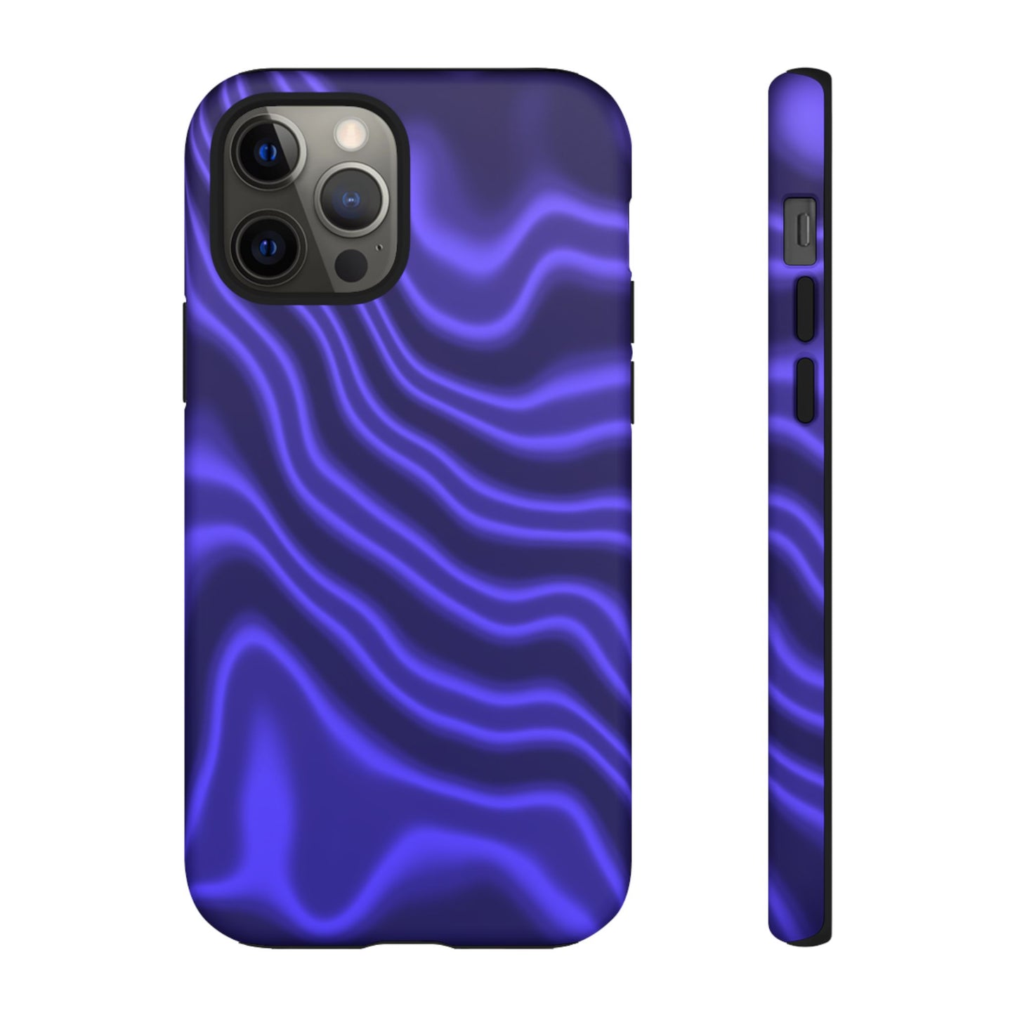 Neon Purple Flow Tough Phone Case