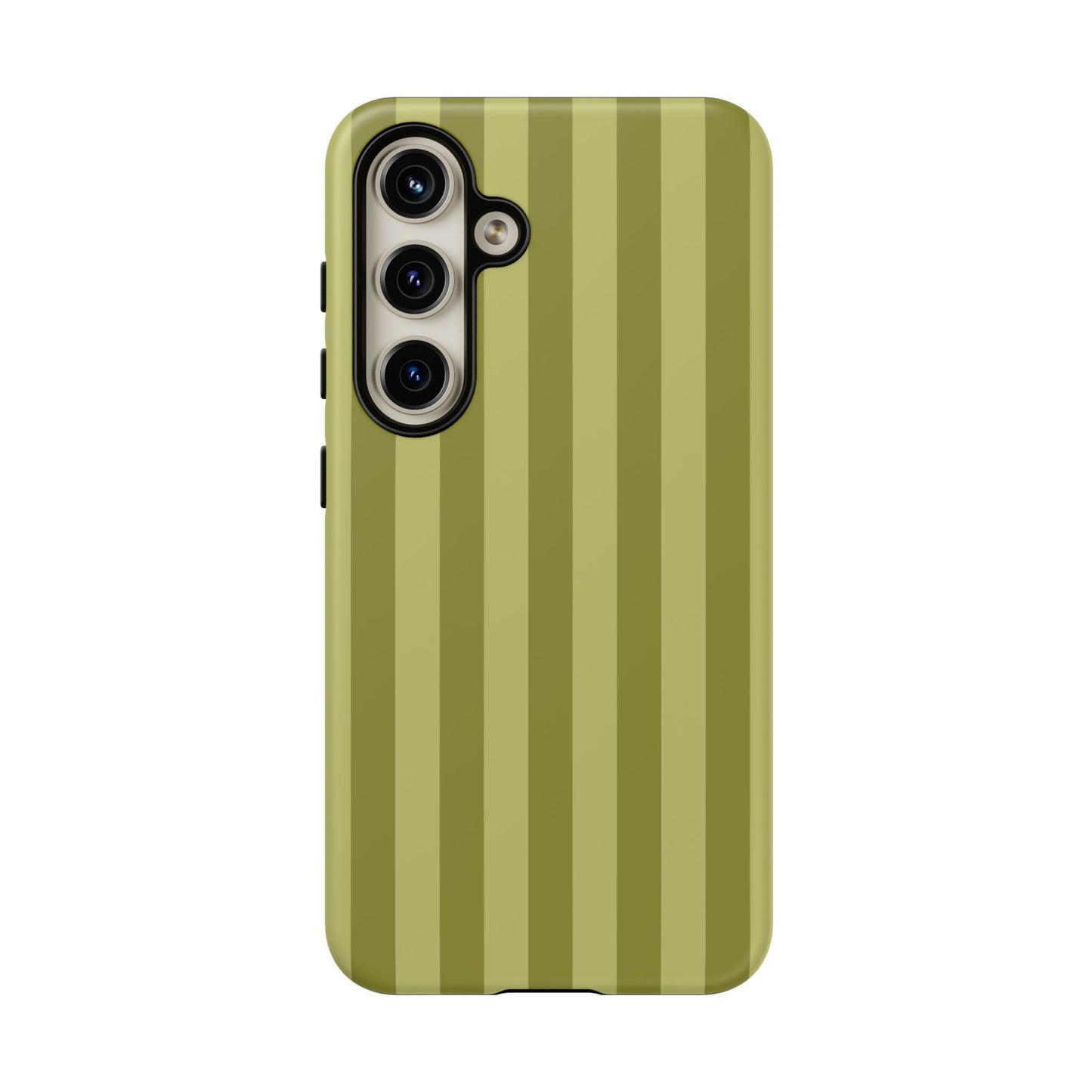 Olive Stripe Tough Phone Case